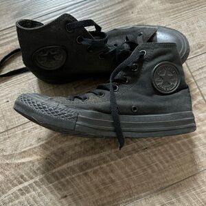 Converse Black Canvas Sneakers